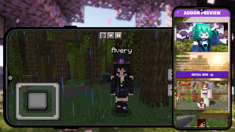 Girlfriend Mod for Minecraft screenshot 3