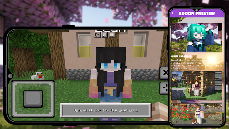 Girlfriend Mod for Minecraft screenshot 7