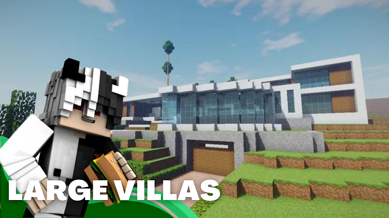 Modern House Map for Minecraft