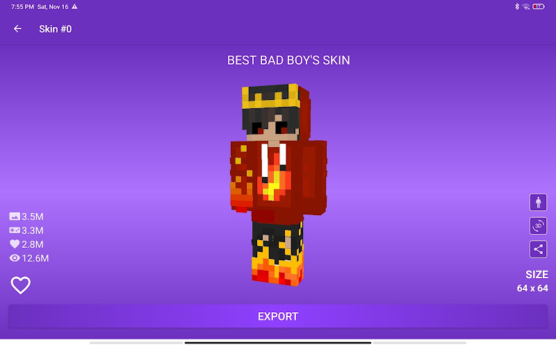 Boys Skins For Minecraft PE screenshot 6