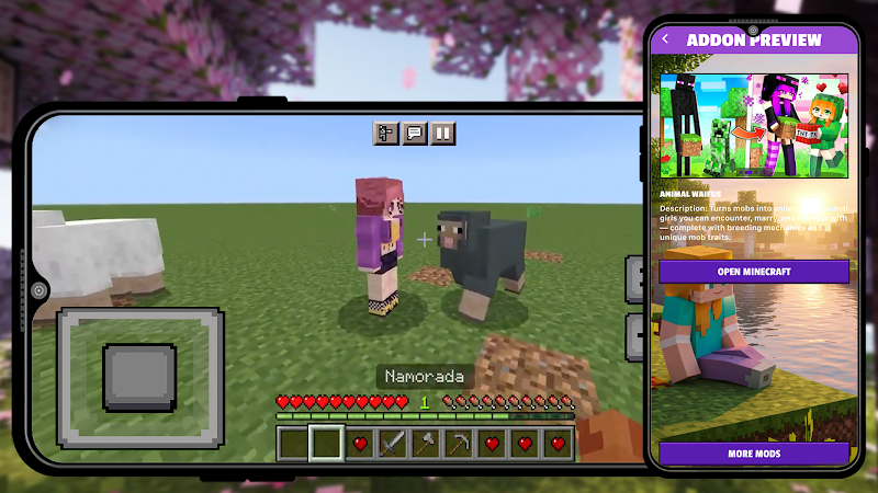 Girlfriend Mod for Minecraft screenshot 4