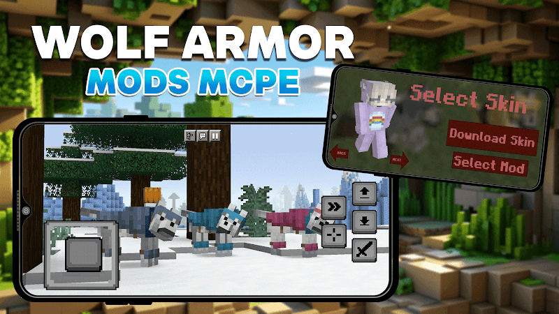 Wolf Armor Mod for Minecraft screenshot 5