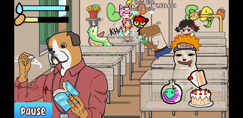 Cat Eat In Class screenshot 3